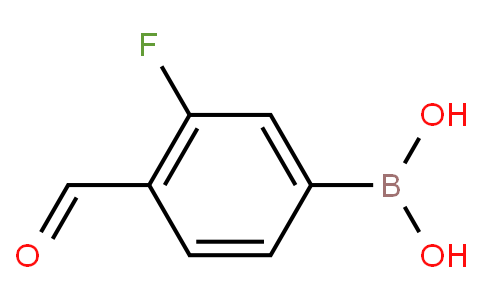 3-Fluoro-4-formylphenylboronic acid