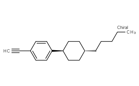 1-Ethynyl-4-(trans-4-pentylcyclohexyl)- Benzene