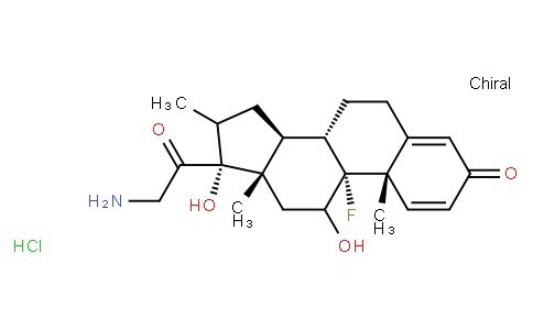 21-Amino-9-fluoro-11,17-dihydroxy-16-methylpregna-1,4-diene-3,20-dione hydrochloride
