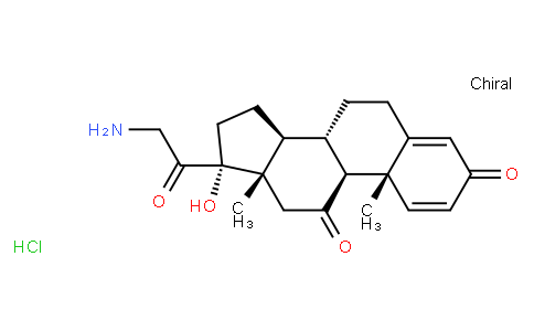 21-Amino-17-hydroxypregna-1,4-diene-3,11,20-trione hydrochloride