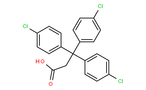 3,3,3-Tris(4-chlorophenyl)propionic acid