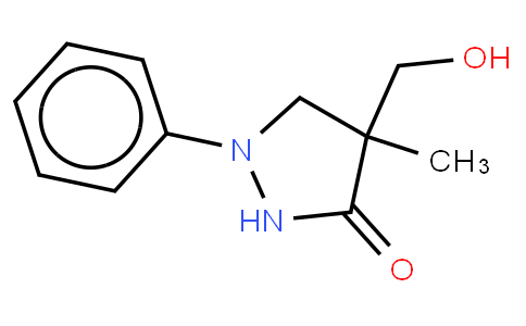 4-甲基-4-羟甲基-1-苯基-3-吡唑烷酮