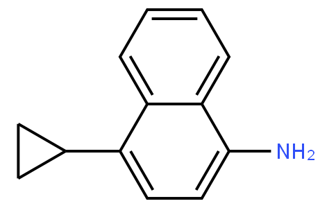 1-Naphthalenamine, 4-cyclopropyl-