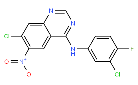 7-Chloro-N-(3-chloro-4-fluorophenyl)-6-nitroquinazolin-4-amine