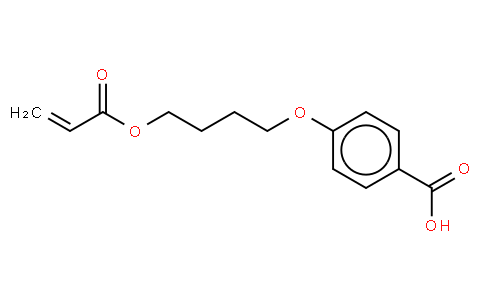Benzoic acid,4-[4-[(1-oxo-2-propen-1-yl)oxy]butoxy]-