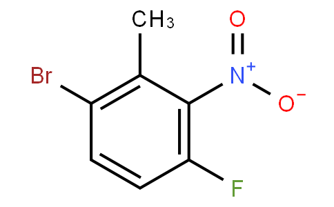 1-Bromo-4-fluoro-2-methyl-3-nitrobenzene