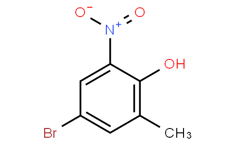 4-Bromo-2-methyl-6-nitrophenol