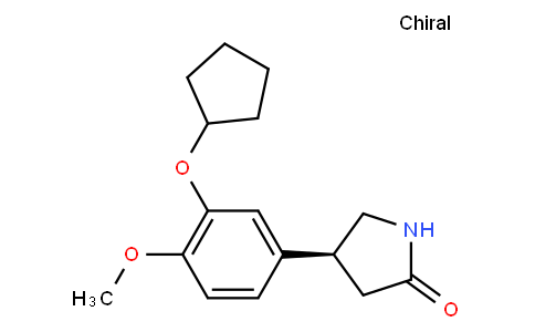 (4S)-4-[3-(CYCLOPENTYLOXY)-4-METHOXYPHENYL]PYRROLIDIN-2-ONE