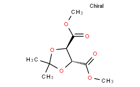 (-)-dimethy-2,3-O-isopropylidene-L-tartrate