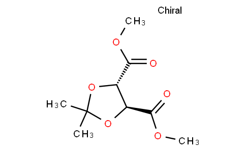 (+)-dimethyl-2,3-O-isopropylidene-D-tartrate