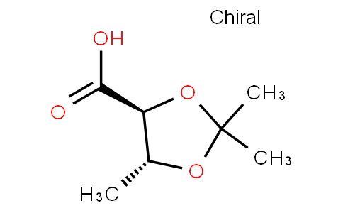 (4S,5R)-2,2,5-trimethyl-1,3-dioxolane-4-carboxylic acid