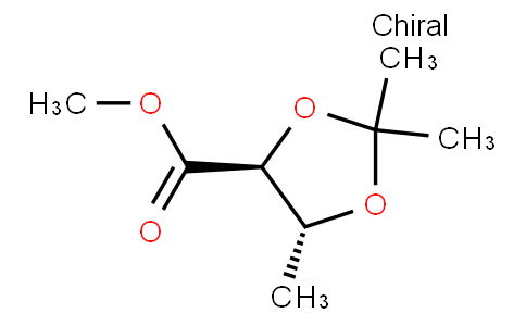 (4S,5R)-Methyl 2,2,5-trimethyl-1,3-dioxolane-4-carboxylate