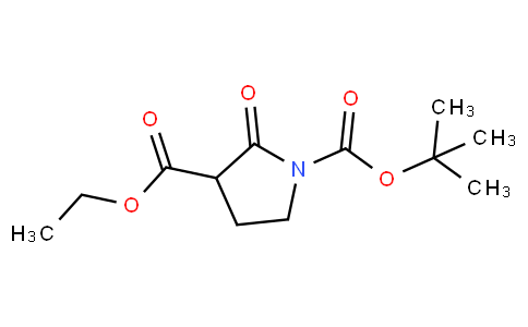 2-oxopyrrolidin-1,3-dicarboxylic acid 1-tert-butyl ester 3-ethyl ester, 1-tert-butyl 2-oxopyrrolidine-1,3-dicarboxylate 3-ethyl ester