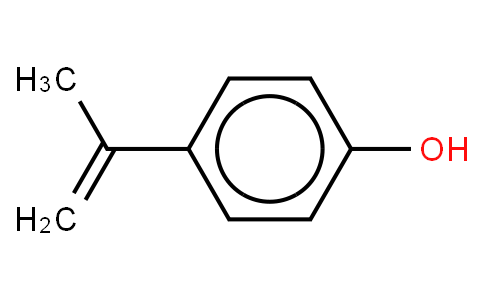 4-(prop-1-en-2-yl)phenol, 4-isopropenylphenol