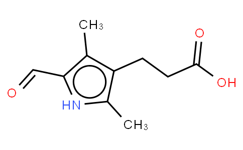 3-(5-Formyl-2,4-dimethyl-1H-pyrrol-3-yl)propanoic acid;3-(5-formyl-2,4-dimethyl-1H-pyrrol-3-yl)propanoic acid