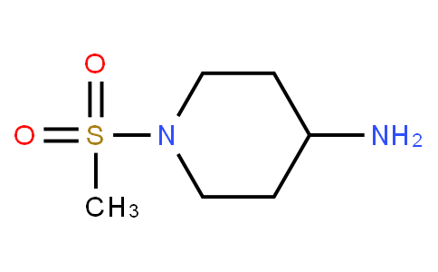 4-Amino-1-methanesulfonylpiperidine;1-methylsulfonylpiperidin-4-amine;1-(Methylsulfonyl)piperidin-4-amine;4-Amino-1-(methylsulfonyl)piperidine;