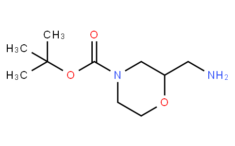 4-Boc-2-(aminomethyl)morpholine;4-Boc-(2-Aminomethyl)morpholine;tert-butyl 2-(aminomethyl)morpholine-4-carboxylate;