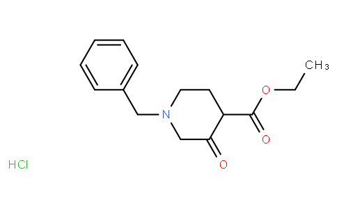 Ethyl N-benzyl-3-oxo-4-piperidinecarboxylate hydrochloride