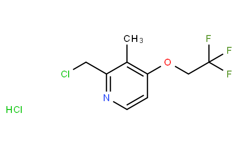 2-Chloromethyl-3-methyl-4-(2,2,2-trifluoroethoxy)pyridine hydrochloride