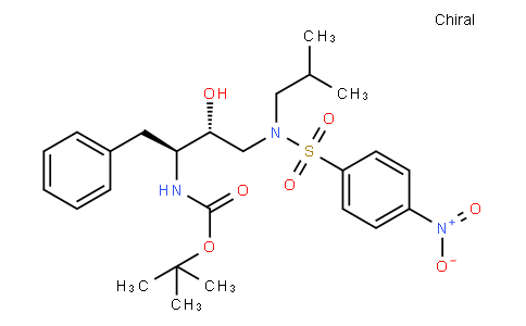 Tert-butyl [(1s,2r)-1-benzyl-2-hydroxy-3-[isobutyl[(4-nitrophenyl)sulfonyl]amino]propyl]carbamate