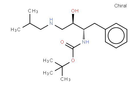 [(1S,2R)-2-hydroxy-3-[(2-methylpropyl)amino]-1-(phenylmethyl)propyl]-,1,1,-dimethylethyl ester