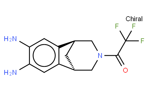 2,3,4,5-四氢-3-(三氟乙酰基)-1,5-甲桥-1H-3-苯并氮杂卓-7,8-二胺