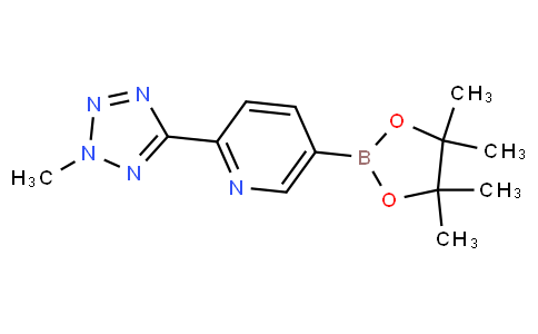 2-(2-Methyl-2h-tetrazol-5-yl)-5-(4,4,5,5-tetramethyl-1,3,2-dioxaborolan-2-yl)pyridine