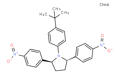 (2S,5S)-1-(4-(tert-butyl)phenyl)-2,5-bis(4-nitrophenyl)pyrrolidine