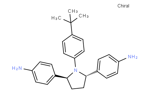 4,4’-((2S,5S)-1-(4-(tert-butyl)phenyl)pyrrolidine-2,5-diyl)dianiline