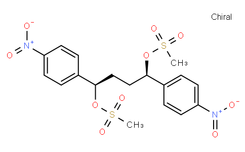 (1R,4R)-1,4-bis(4-nitrophenyl)butane-1,4-diyl dimethanesulfonate