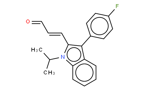 3-[3-(4-氟苯基)-1-异苯基-1H-吲哚-2-基]-丙烯醛