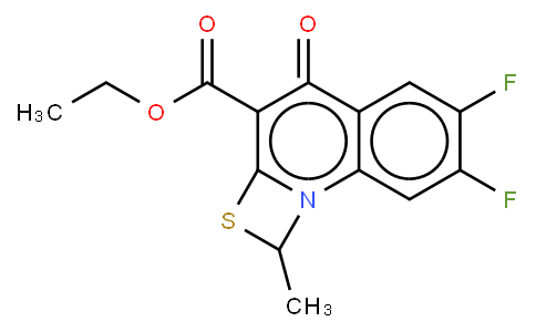 6,7-二氟-1-甲基-4-氧代-4H-[1,3]噻嗪[3,2-a]并喹啉-3-羧酸乙酯