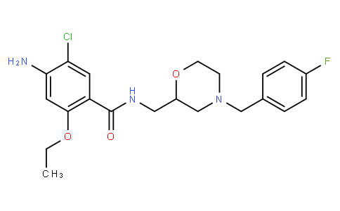 4-Amino-5-chloro-2-ethoxy-N-((4-(4-fluorobenzyl)-2-morpholinyl)methyl)benzamide