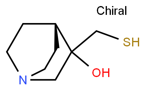 1-Azabicyclo[2.2.2]octan-3-ol,3-(mercaptomethyl)-