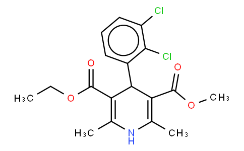 4-(2,3-二氯苯基)-1,4-二氢-2,6-二甲基-3,5-吡啶二羧酸乙基甲基酯