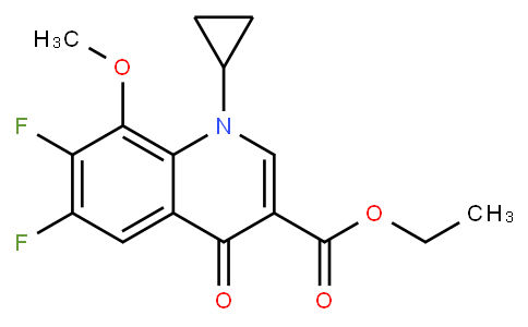 Ethyl 1-cyclopropyl-6,7-difluoro-1,4-dihydro-8-methoxy-4-oxo-3- Quinolinecarboxylate