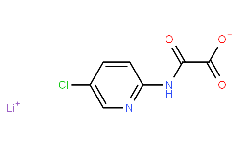Acetic acid, [(5-chloro-2-pyridinyl)amino]oxo-, monolithium salt