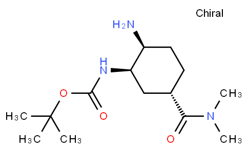 Carbamic acid,[(1R,2S,5S)-2-amino-5[(dimethylamino)