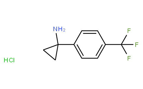 1-(4-(trifluoromethyl)phenyl)cyclopropanamine hydrochloride