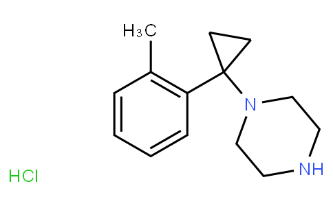1-(1-o-tolylcyclopropyl)piperazine hydrochloride