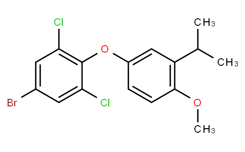 5-bromo-1,3-dichloro-2-(3-isopropyl-4-methoxyphenoxy)benzene