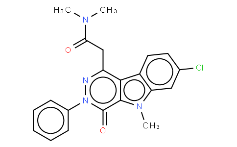 2-(7-chloro-5-methyl-4-oxo-3-phenyl-4,5-dihydro-3h-pyridazino[4,5-b]indol-1-yl)-n,n-dimethylacetamide