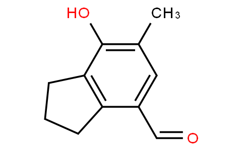 7-hydroxy-6-methyl-2,3-dihydro-1h-indene-4-carbaldehyde