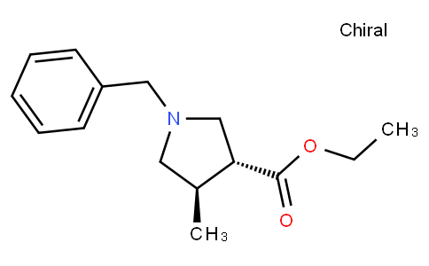 (3r,4r)-ethyl 1-benzyl-4-methylpyrrolidine-3-carboxylate