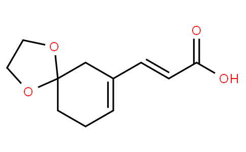 (e)-3-(1,4-dioxaspiro[4.5]dec-7-en-7-yl)acrylic acid