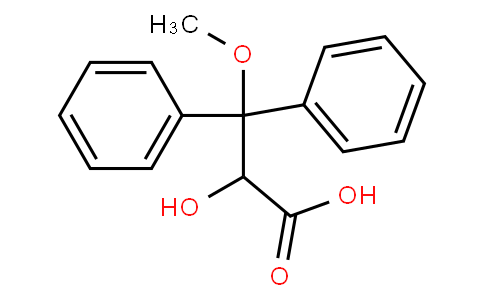 2-hydroxy-3-methoxy-3,3-diphenylpropanoic acid