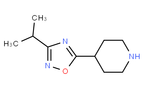 4-(3-isopropyl-1,2,4-oxadiazol-5-yl)piperidine