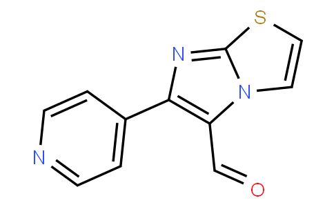 6-(pyridin-4-yl)imidazo[2,1-b]thiazole-5-carbaldehyde