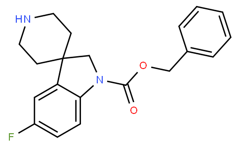 Benzyl 5-fluorospiro[indoline-3,4-piperidine]-1-carboxylate