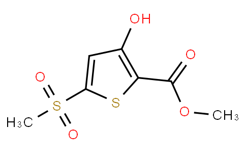 Methyl 3-hydroxy-5-(methylsulfonyl)thiophene-2-carboxylate